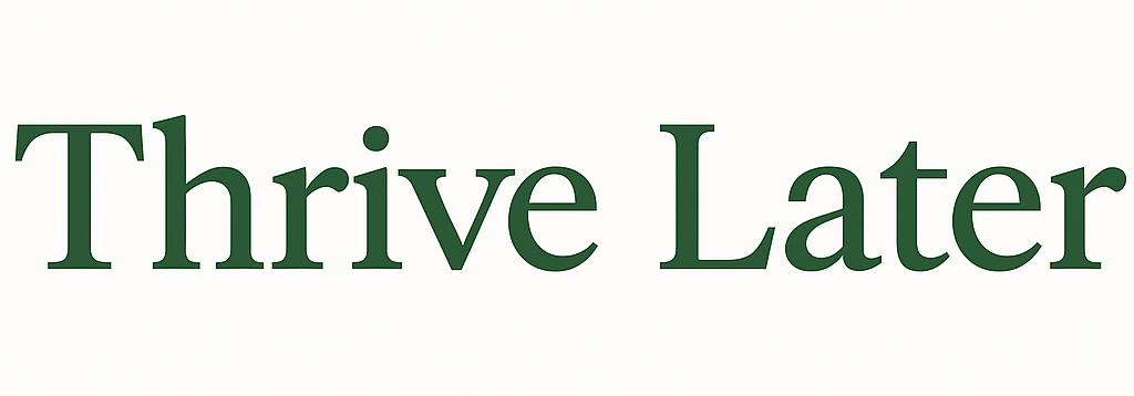 Thrive Later ロゴ