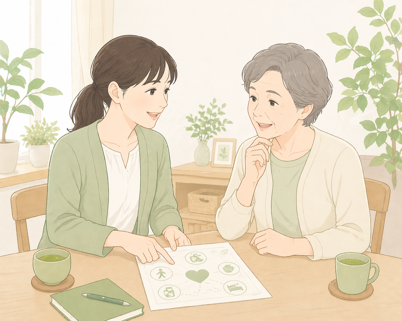 家族・自分をサポート